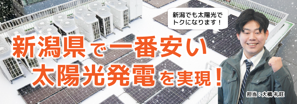 自家消費型太陽光システム導入で電気代最大50%削減
